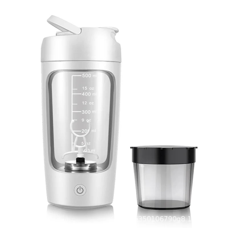 DUTRIEUX 650ml USB Electric Protein Shaker Bottle – Blend Smarter, Not Harder
