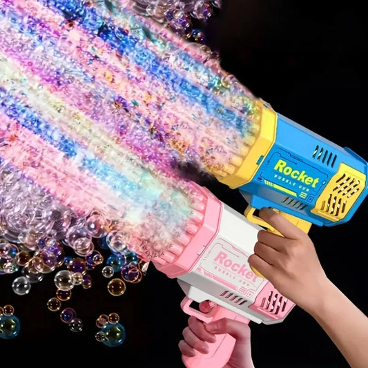 40-Hole Fully Automatic Outdoor Bubble Machine – Light & Fun Without Batteries!