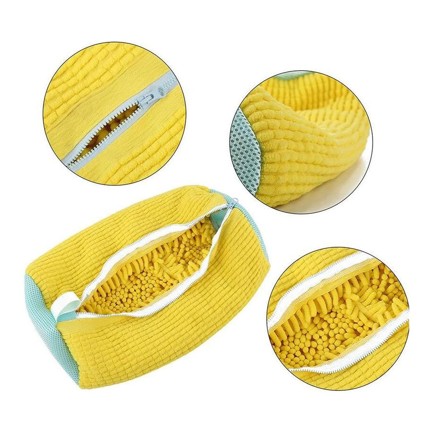 Durable Mesh Shoe Wash Bag with Zipper