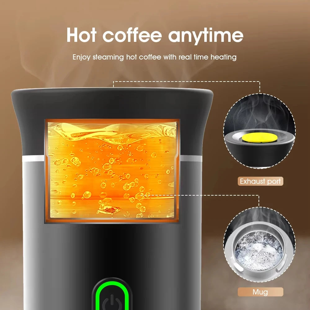 Xiaomi MIJIA Portable Espresso Machine – Wireless 3-in-1 Capsule and  Ground Coffee Brewer