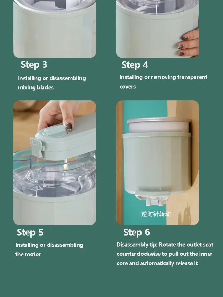 DIY Homemade Ice Cream Machine