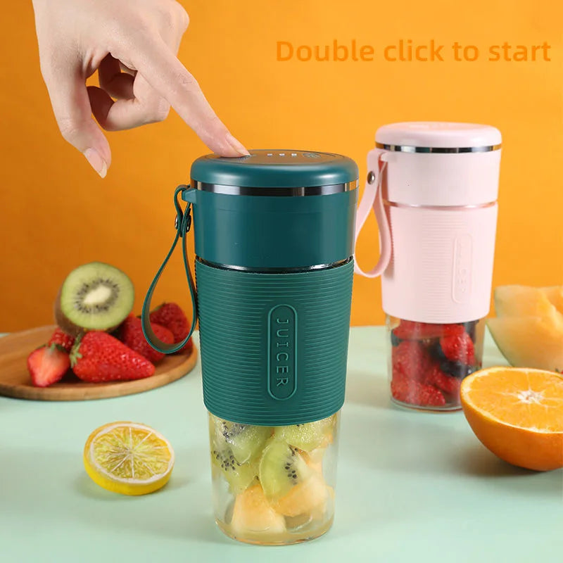 🍓 Tragbarer USB-Entsafter von CREAROMA – Frische Smoothies jederzeit und überall 