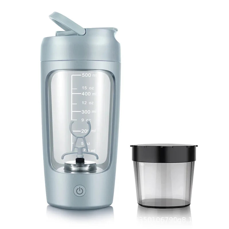 DUTRIEUX 650ml USB Electric Protein Shaker Bottle – Blend Smarter, Not Harder