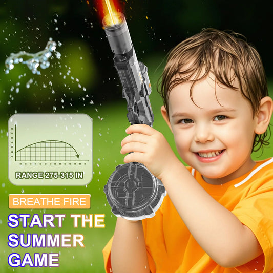 💧 Ice Mouse Electric Water Gun – Pulse Blaster with USB Charging &amp; Light Sho
