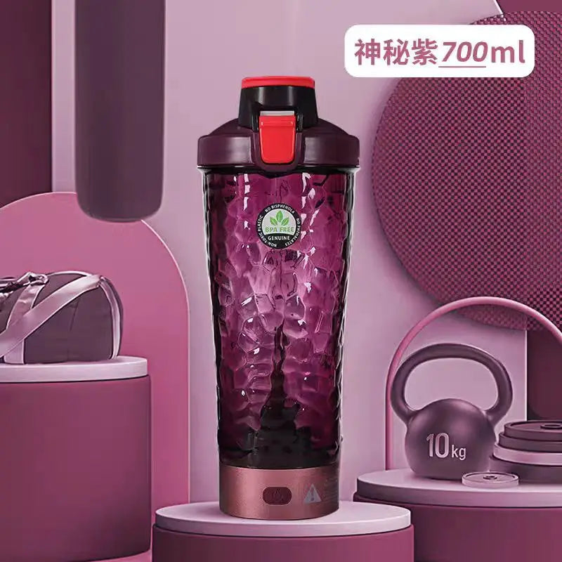 DUTRIEUX 650ml USB Electric Protein Shaker Bottle – Blend Smarter, Not Harder